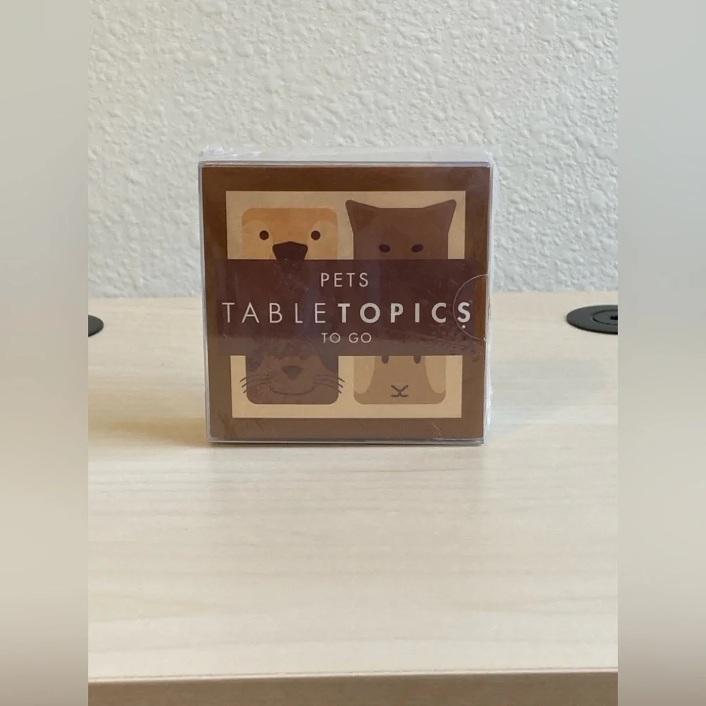 TableTopics Game — Pets To Go - Picture 1 of 4
